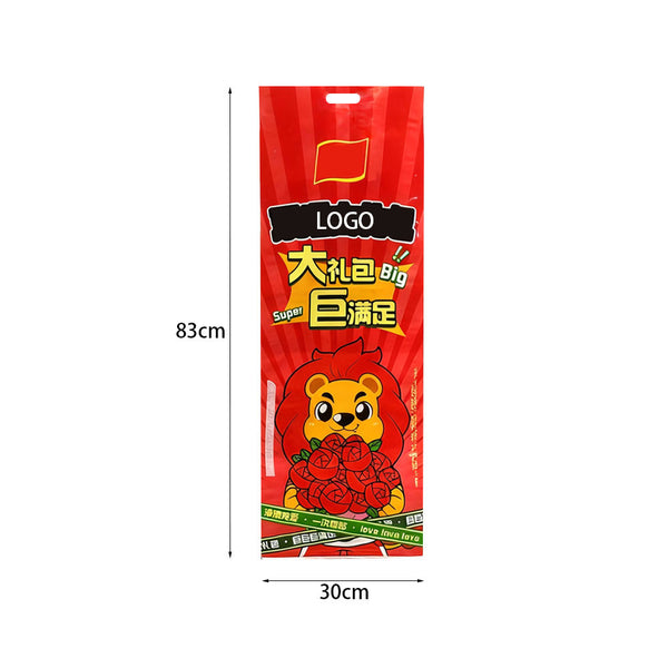 Custom Large-Capacity Resealable Aluminum Foil Ziplock Snack Pouch for Snack Food Packaging