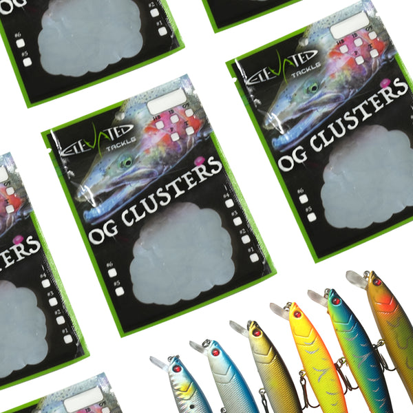 Custom Plastic Resealable Zipper Transparent Fish Bait 3 Side Seal Packaging Lure Bags With Window