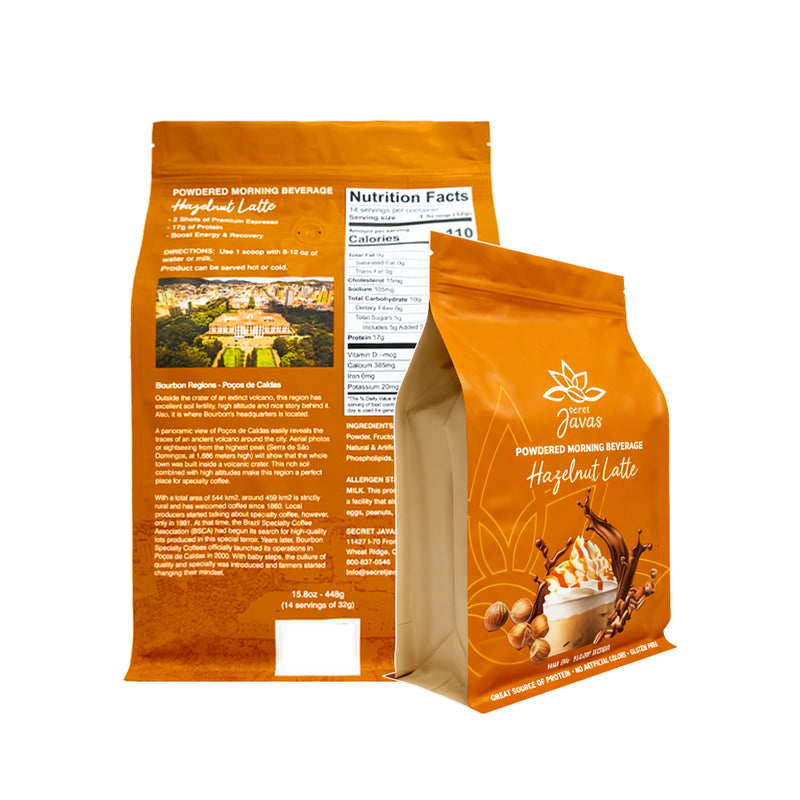 Custom Printed Logo Resealable Plastic Food Seal Packaging Ziplock Pouch for Beverages Coffee Beans/Powder Mylar Bag