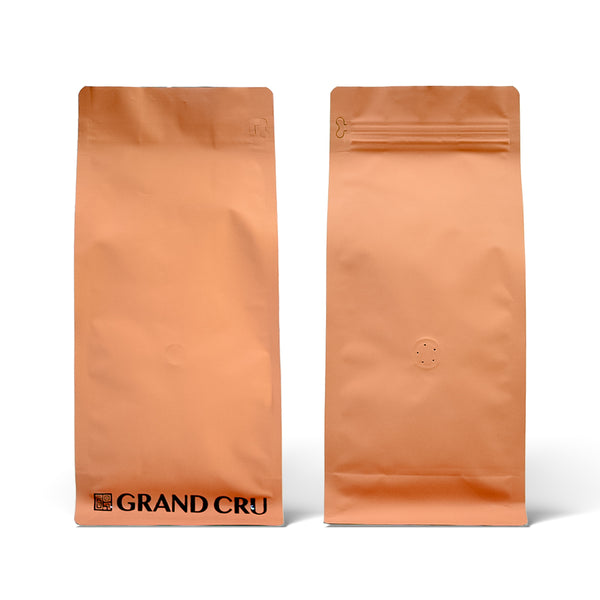 Custom Odor Proof Stand Up Coffee Pouches With Valve and Resealable Zipper for Coffee Packaging