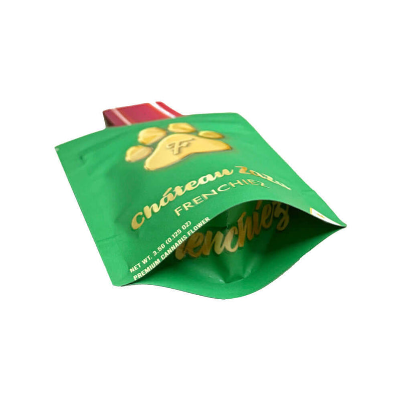 wide bottom gusset mylar bag for small portion packaging