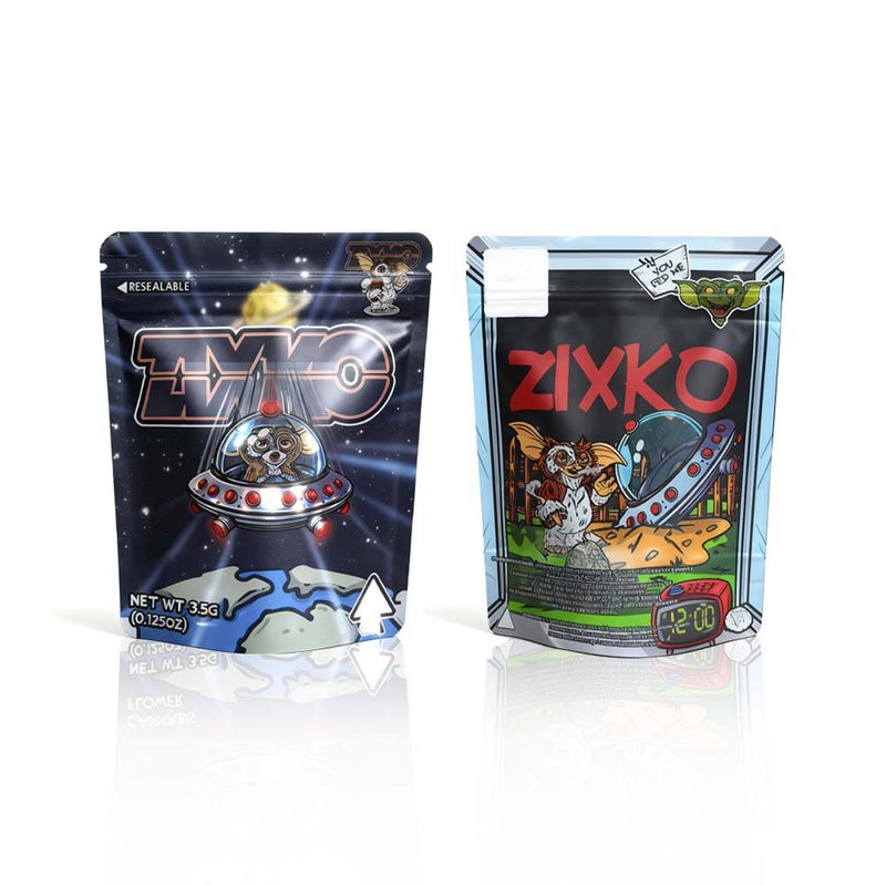 Custom 3.5G Mylar Bags Personalized SmellProof Matte Ziplock Packaging with Branding