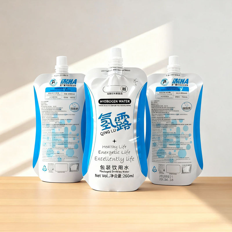 Custom Printed Resealable Spout Bag 250mL Food Stand up Liquid Spout Pouch Bag with Food Grade