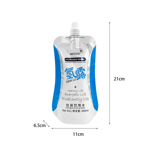 Custom Printed Resealable Spout Bag 250mL Food Stand up Liquid Spout Pouch Bag with Food Grade