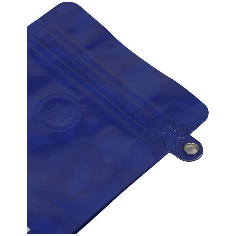 High barrier aluminum foil zipper pouch material detail