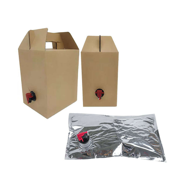 custom 10l bag in box aluminum foil inner bag with tap