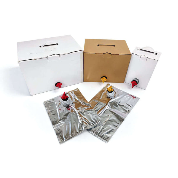 aluminum foil bag in box spout bag inner pouch for juice packaging