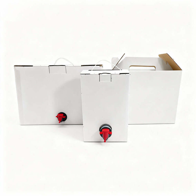 silver bag in box spout bag with bottom tap valve