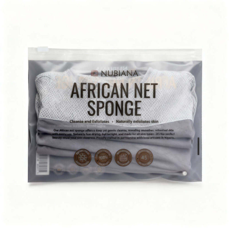 clear garment packaging bag with resealable zipper front view