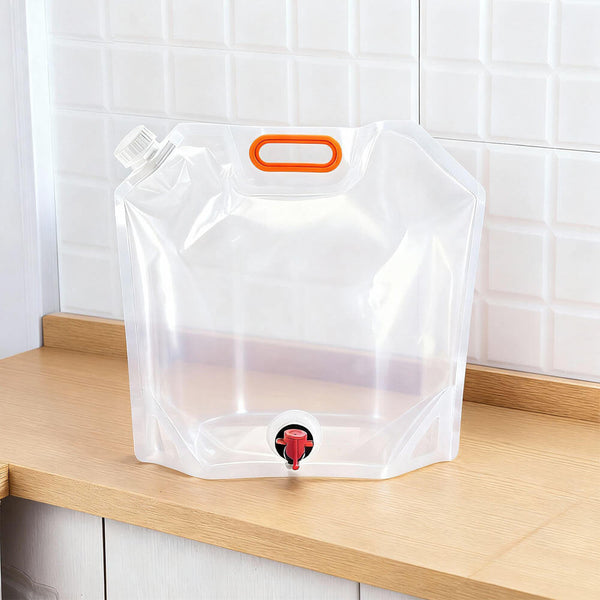 Spouted water pouch packaging bag with leak proof spout