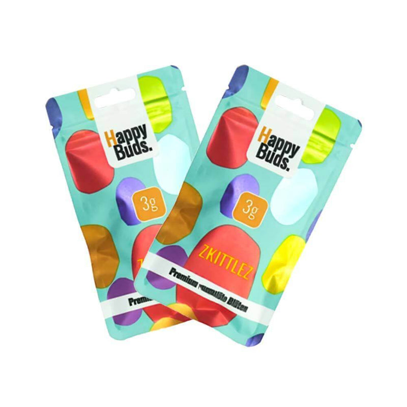 custom 3.5 gram mylar bags smell proof ziplock stand up pouch front view