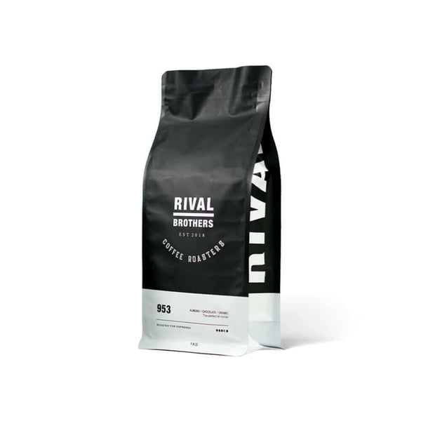 custom coffee bean packaging bags flat bottom side zipper design