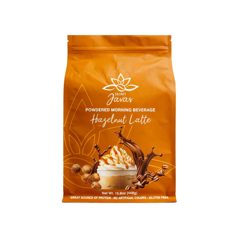 Custom coffee mylar ziplock pouch with valve front view