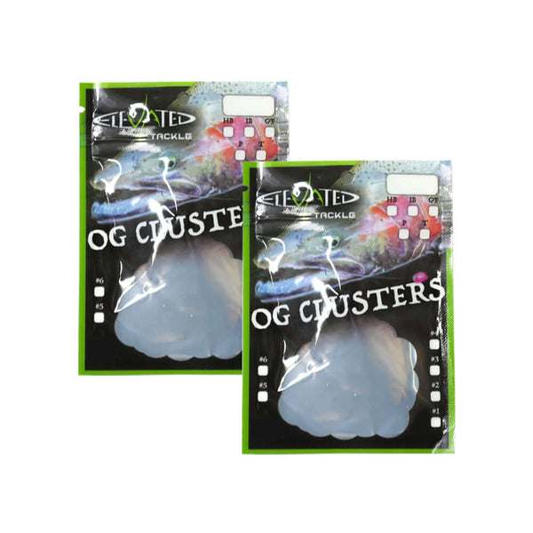 custom plastic fish bait lure packaging bag front view