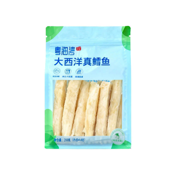 Front view of custom printed flat bottom ziplock packaging bag