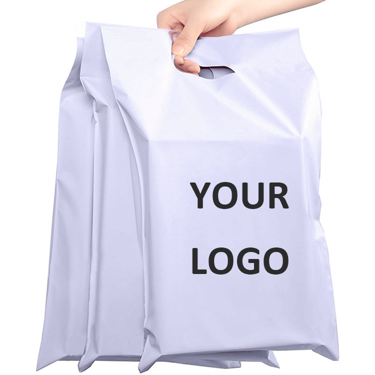 custom poly mailer bag with self adhesive seal