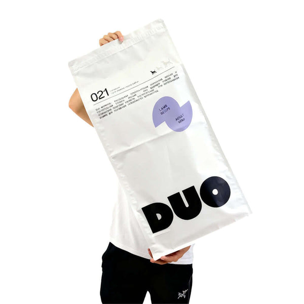 Large pet food foil zipper bag for dog and cat food