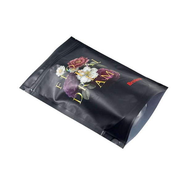 Custom printed snack food packaging ziplock stand-up bags