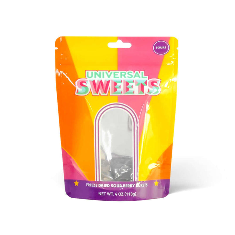 Custom stand up pouches with clear window and zipper closure