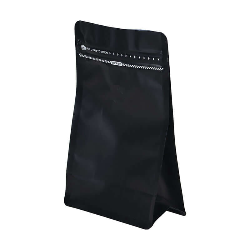 Aluminum foil laminated eight sided stand up pouch for coffee packaging