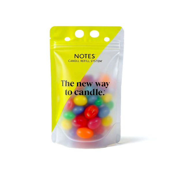 Candy packaging bags with resealable zipper and handle
