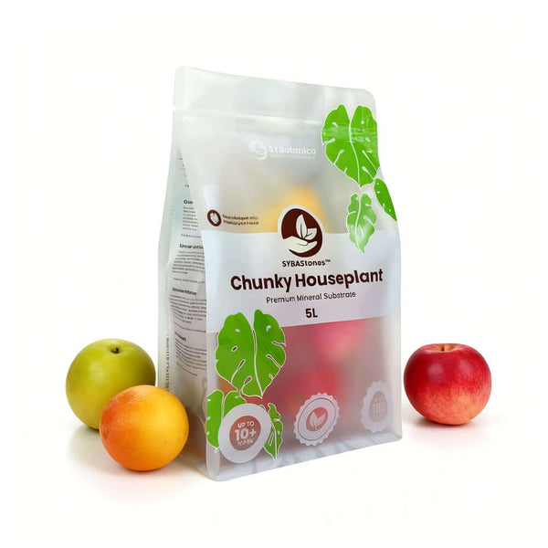 frosted stand up zipper pouch for fruits and vegetables front view