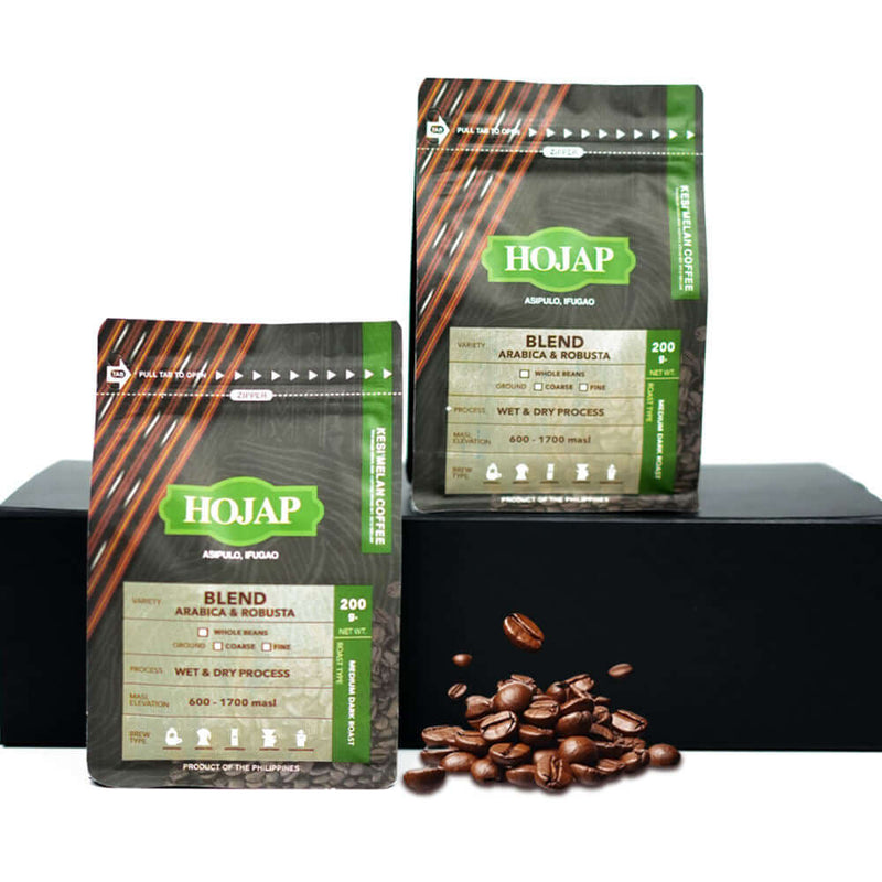 Custom smell proof stand up mylar zipper coffee packaging bag front view