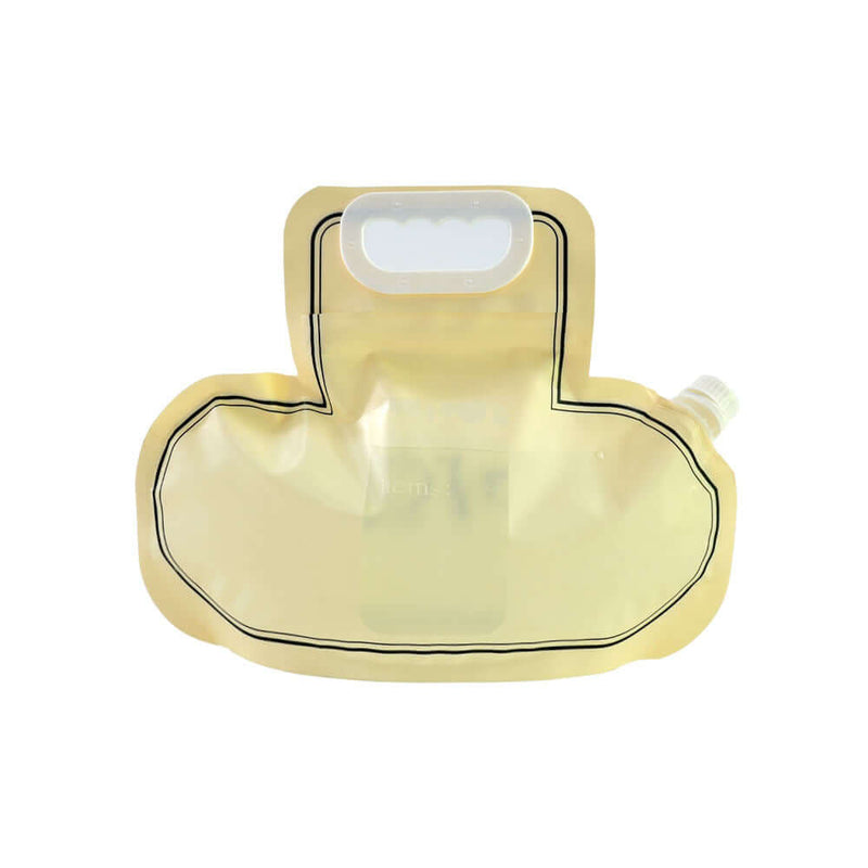 PET spout pouch side nozzle detail leak-proof cap