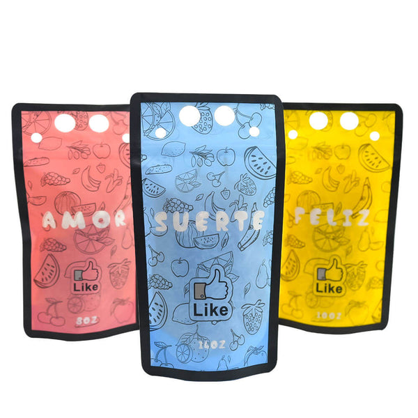 coffee nuts stand up bag with handle resealable zipper lock retail ready pouch 