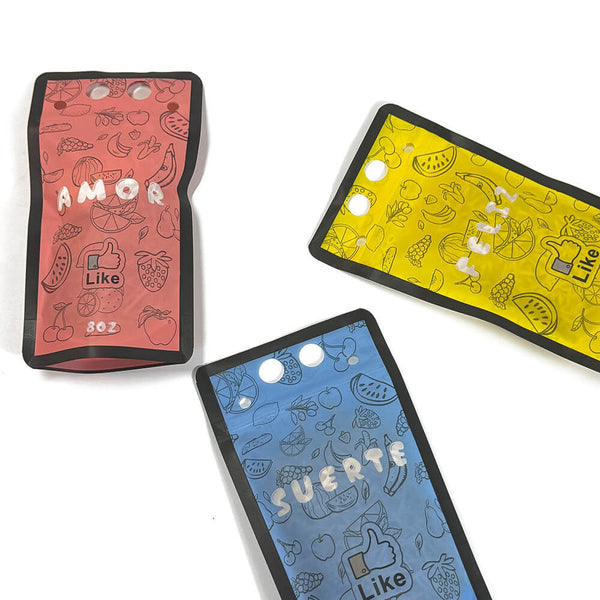 flat coffee nuts stand up bag with handle top holes and zipper