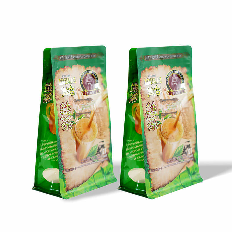 reclosable stand up food pouch side gusset